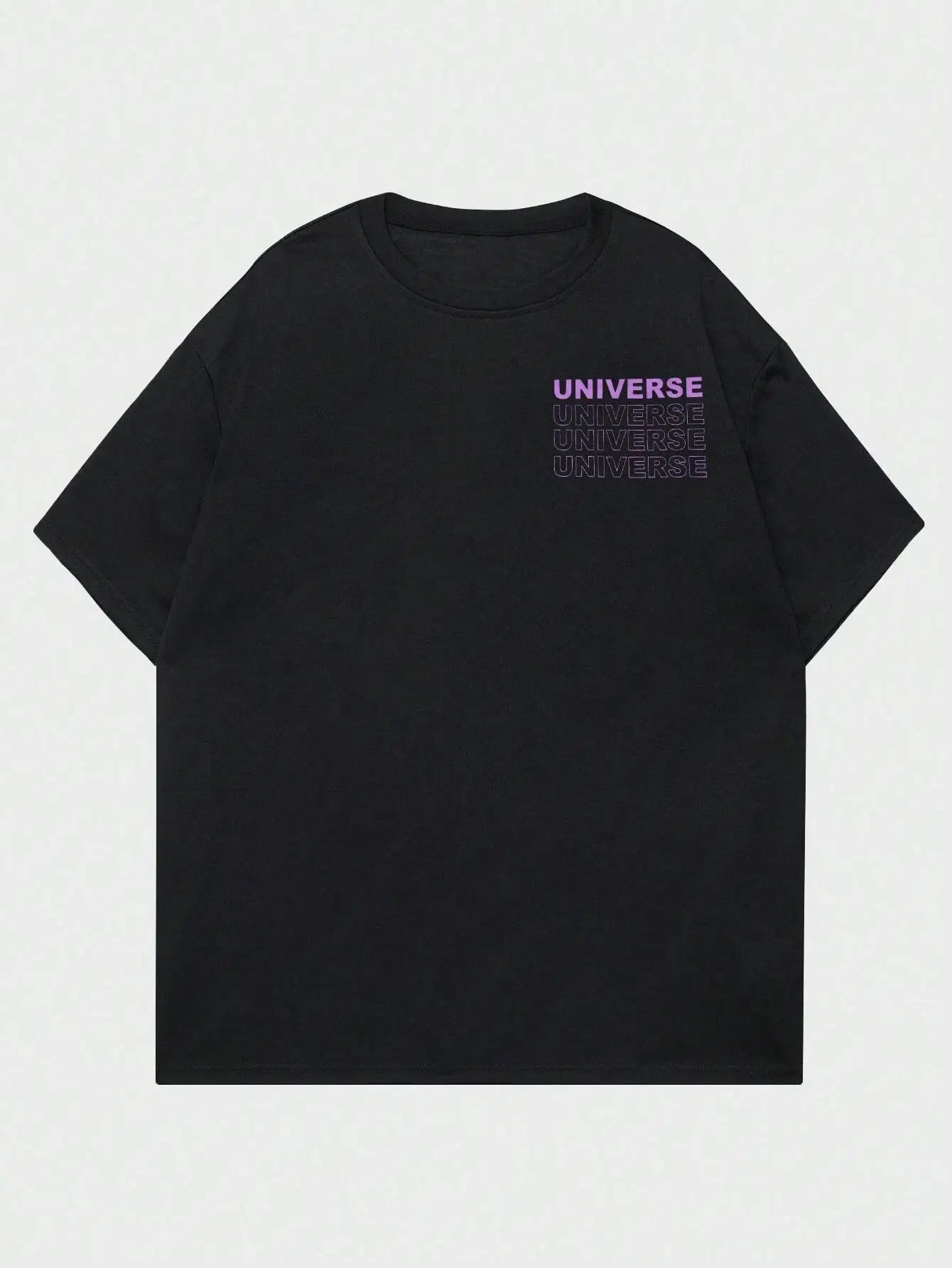 The Secret of the Big Bang in the Universe Men T Shirts Summer Cotton T-Shirts Breathable Loose Clothes Hip Hop Street Tees