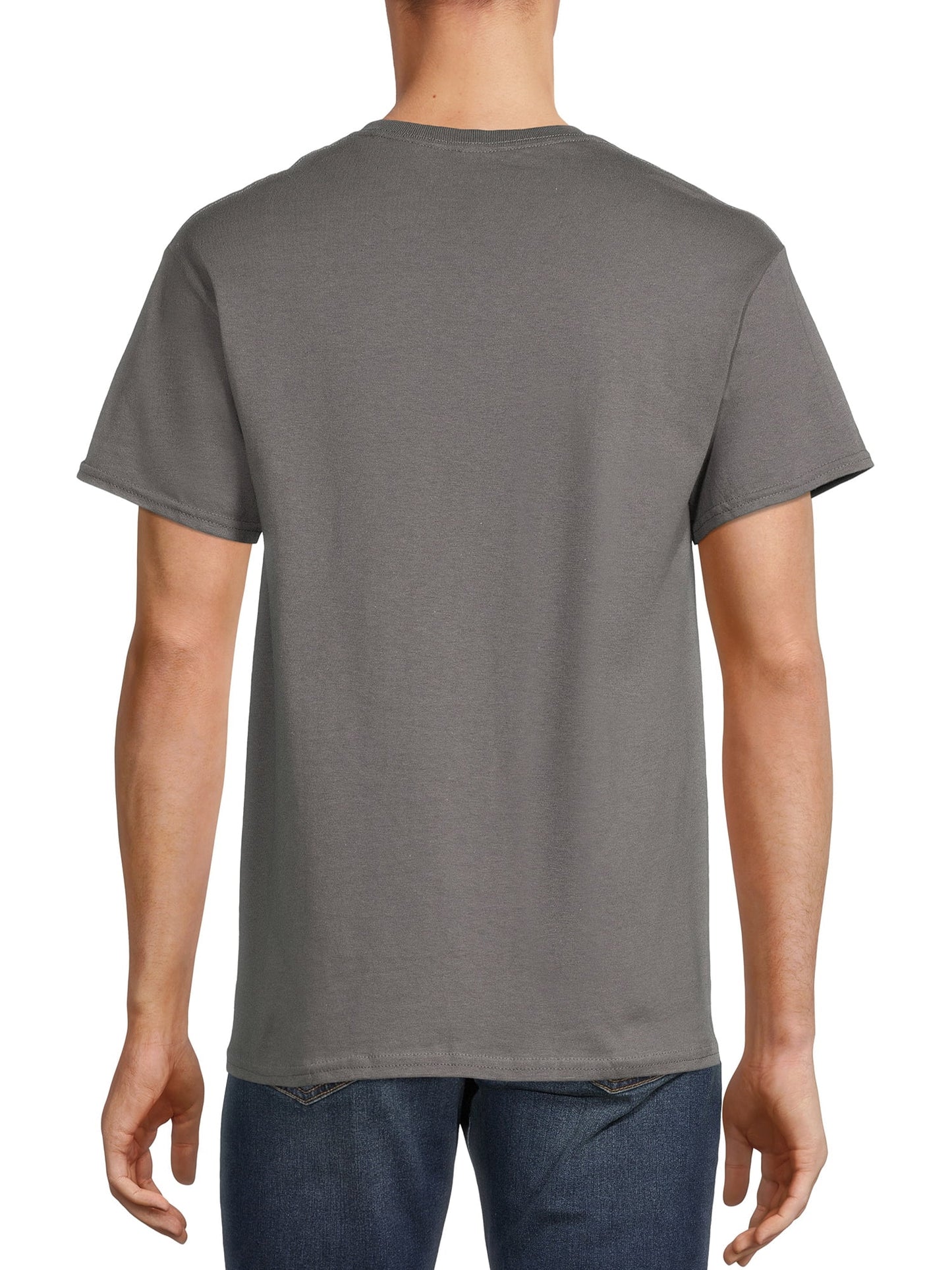 All Gender Smiley Logo Graphic Tee Shirt, Men'S Sizes S-3XL