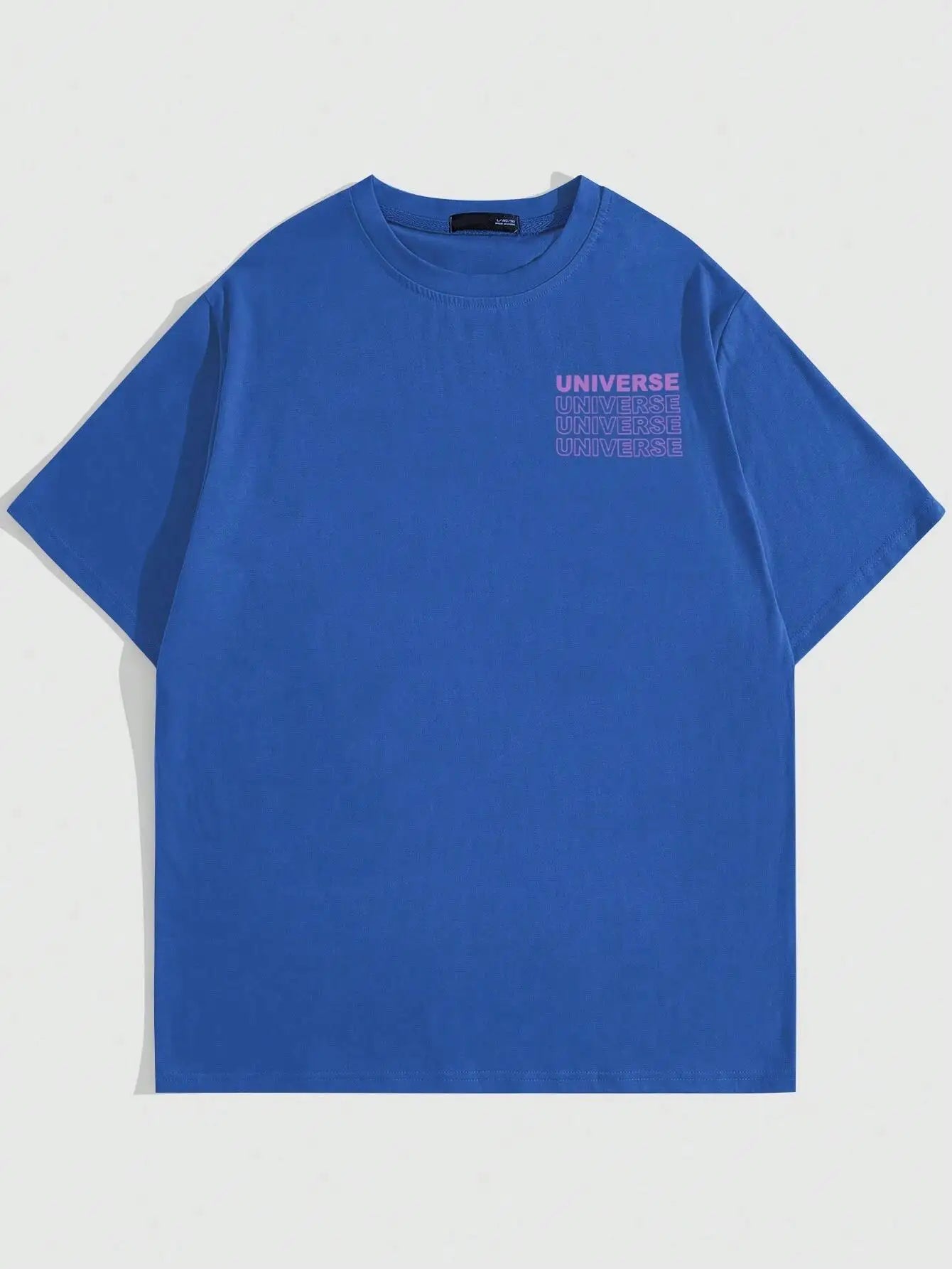 The Secret of the Big Bang in the Universe Men T Shirts Summer Cotton T-Shirts Breathable Loose Clothes Hip Hop Street Tees